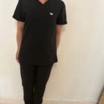 Black Scrubs Set - Medium
