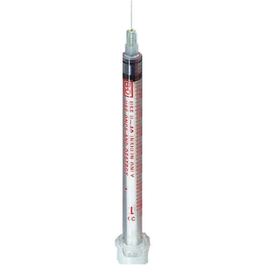 BD Micro-Fine + Insulin Syringe 0.5ml U40 30g x 8mm - Pack of 100 - Image 2