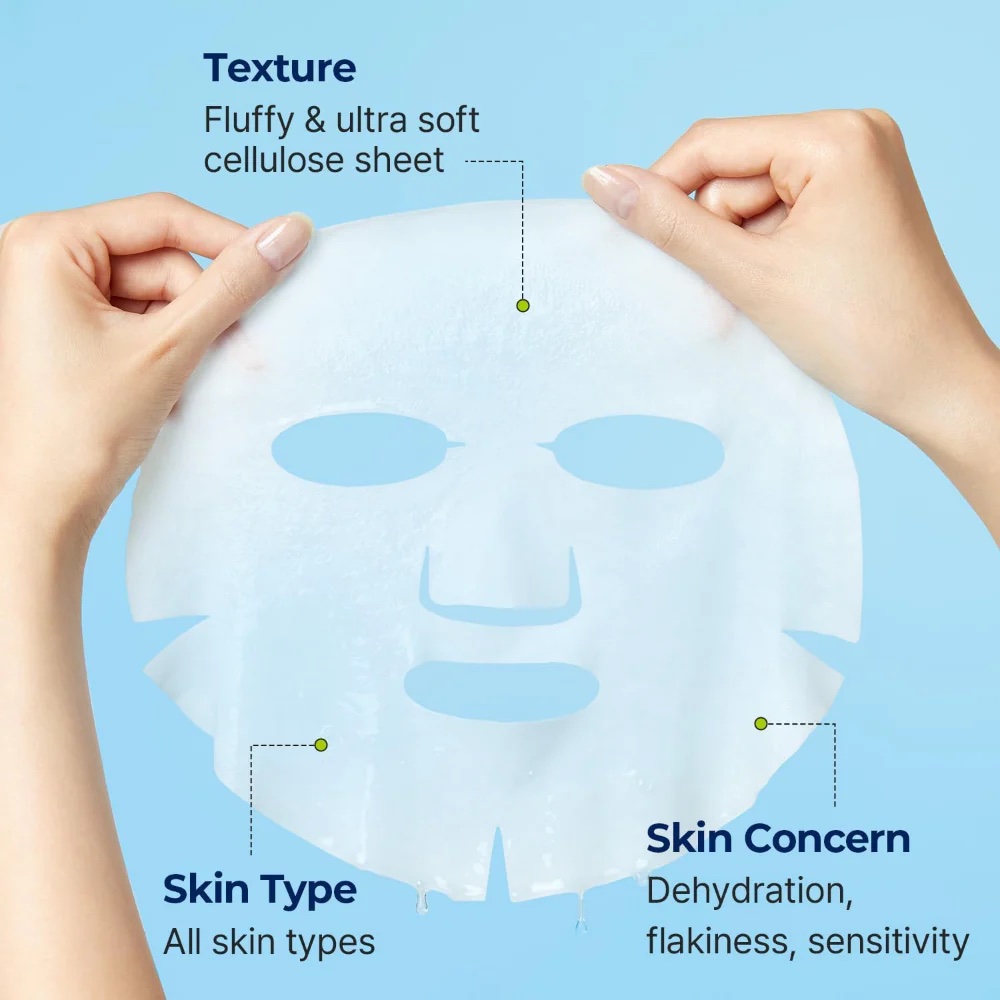 Torriden Dive-In Low Molecular Hyaluronic Acid Sheet Mask x1 Single Mask - Image 3