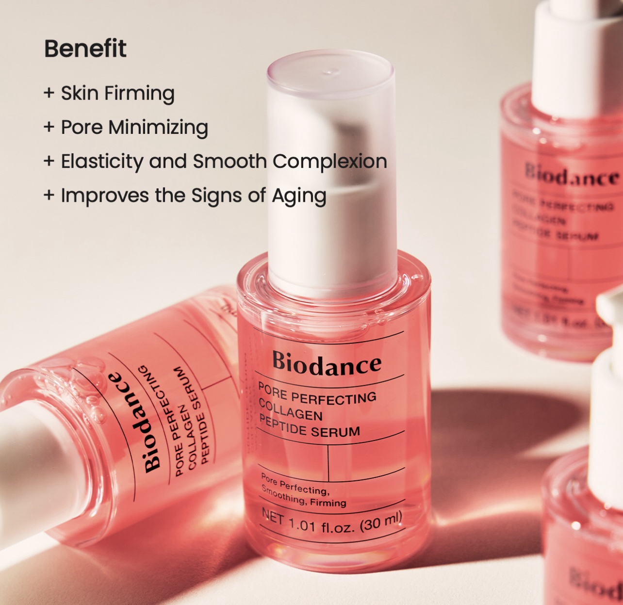 Biodance Pore Perfecting Collagen Peptide Serum 30MLx2 Duo Pack - Image 8